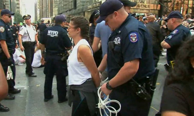 Police plastic handcuff