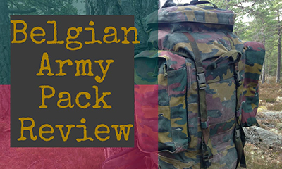 Large capacity military backpack