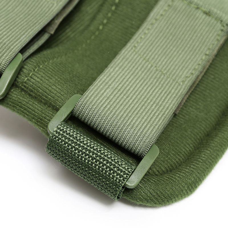 Army green tactical knee pads