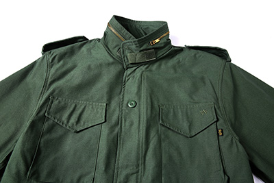 Army green military jacket