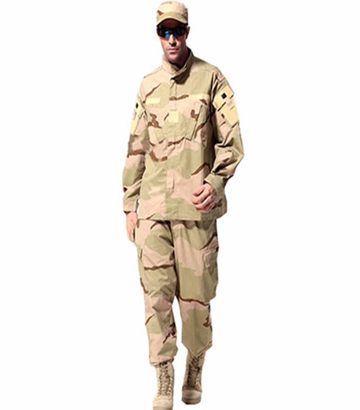 Proveedor de uniformes del ejército militar de camuflaje del desierto