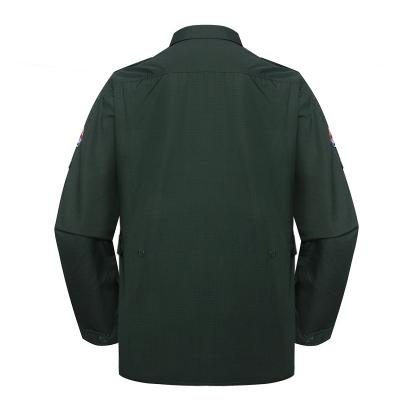 uniforme de vestir de batalla militar de color verde oliva