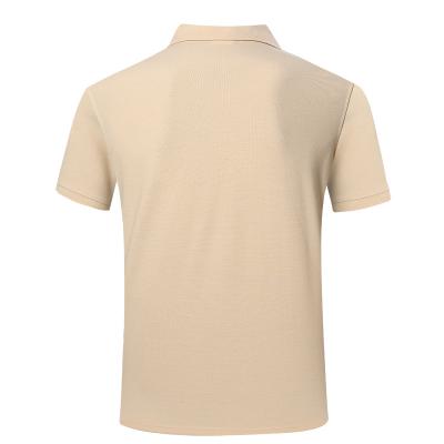 Camiseta de mangas cortas de algodón de algodón de caqui militar