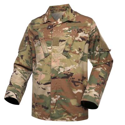 Táctico del ejército militar 65% poliéster 35% algodón Camuflaje ACU uniforme