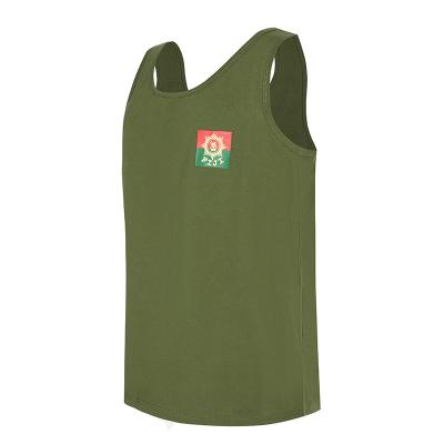 Chaleco de camiseta de manga corta para exteriores de verano militar verde militar fiji
