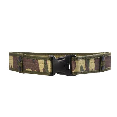 Cinturón de uniforme militar tácito del ejército de camuflaje
