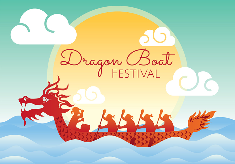 Arreglos de trabajo para el Dragon Boat Festival